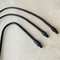 DIY металлическая гибкая трубка M4 гибкая подставка для микрофона черный мужской винт 200 мм 300 мм 400 мм