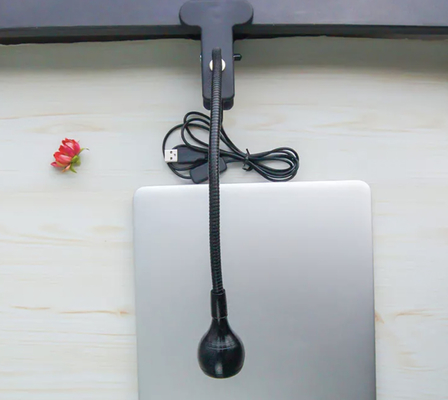 Настольная лампа 3000k Настенный светильник на гусиной шее Настольный гибкий держатель для микрофона 3C