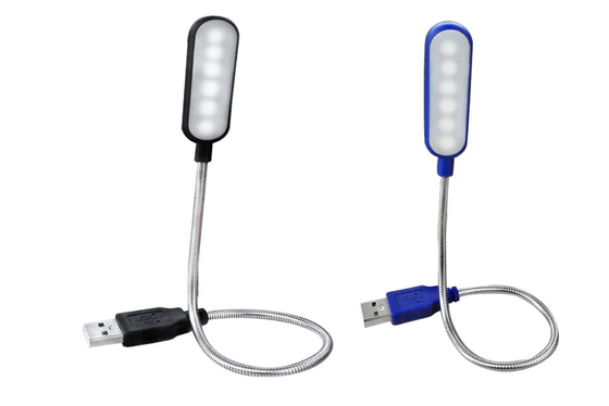 DC 5V Flexo USB Light Регулируемая прикроватная лампа на гусиной шее